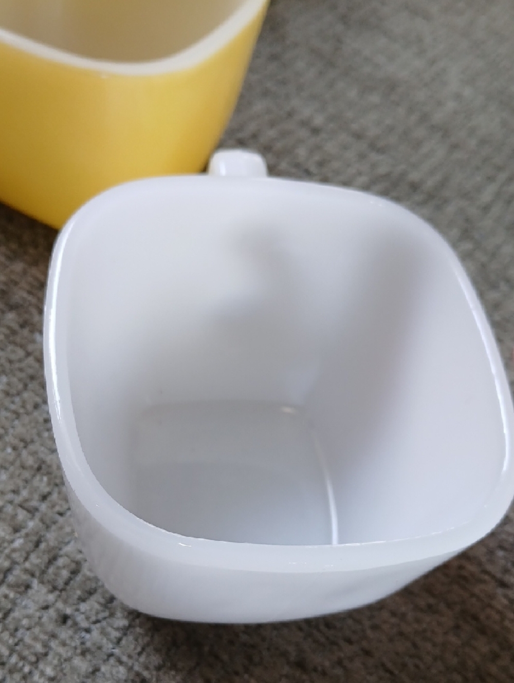 🌸Glassbake J2265 Square Mug Trio - Picture 6 of 10